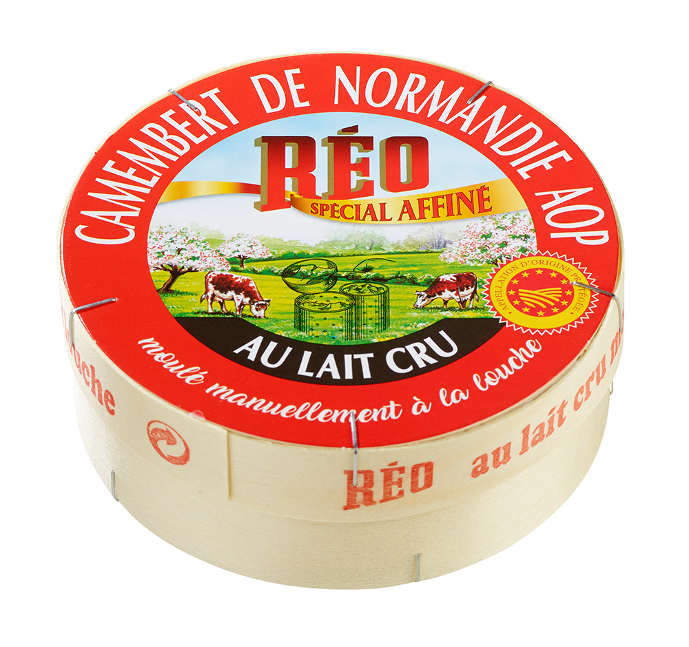 Camembert Rouge Au Lait Cru Aop Reo Réo 
