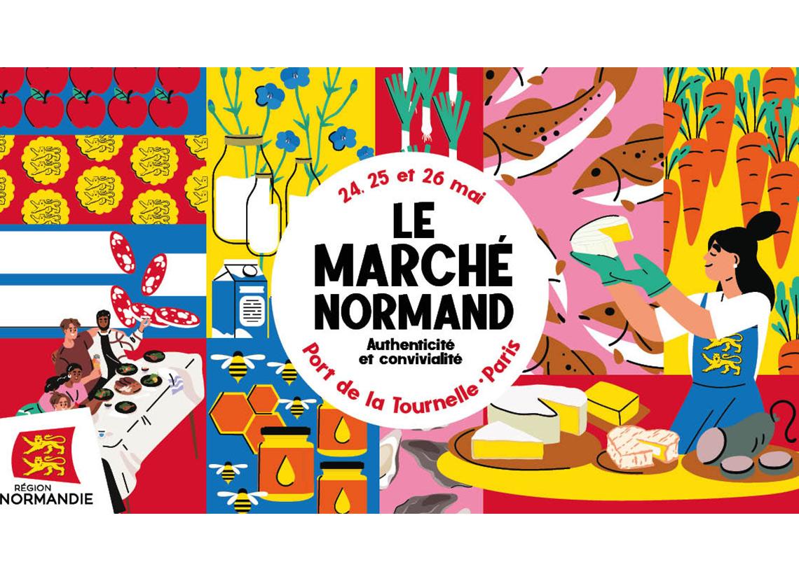 Fromagerie Réo au Marché Normand 2024 Paris Camembert de Normandie AOP au lait cru 